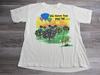 Camiseta Vintage de Globos Aerostáticos Talla L Hecha en EE. UU. Puntada Simple Gráfico Desgastado de los 80