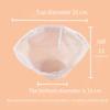 Oval-shaped Nylon Filter Bag Wine and Soy Milk Filter Screen Juice and Vegetable Juice Dumpling Filling Water Dispenser for H6