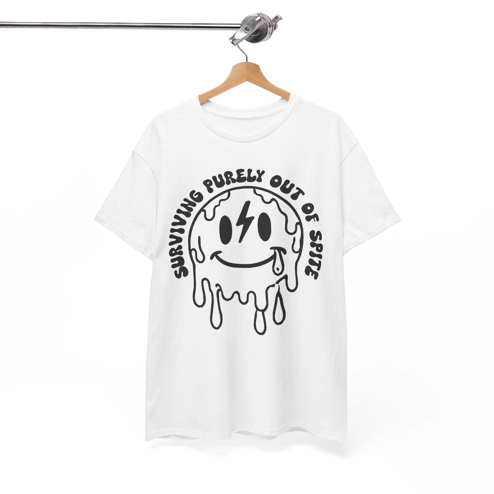 No Explanation Needed T-Shirt - Funny Graphic Tee Surviving purely out of spite 3XL