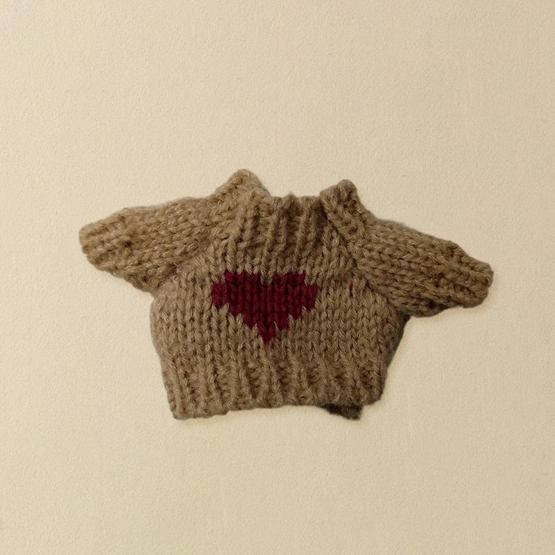 10Cm Baby Clothes Dog Clothes Replacement Sweater Doll Doll Accessories Cotton Doll Clothes