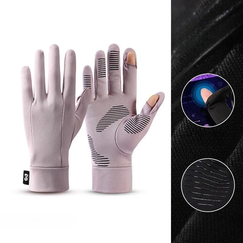 Winter ski gloves liner lining men's and women's outdoor riding gloves touch screen non-slip, windproof and cold-proof, velvet to keep warm