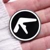 Mini Aphex Twin Logo Pin Copper Decorate Jewelry Memorable Clothing Accessories