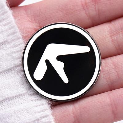 Mała miedziana przypinka z logo Aphex Twin Mini broszki Akcesoria do odzieży