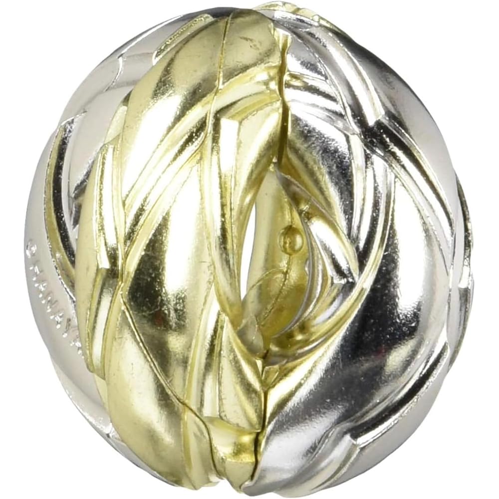 Hanayama Cast Twist Puzzle Level 4 Brain Teaser Game Metal Puzzle Toy