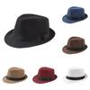 Premium Lightweight Cotton And Polyester Jazz Hat For Fashionable Sun Protection