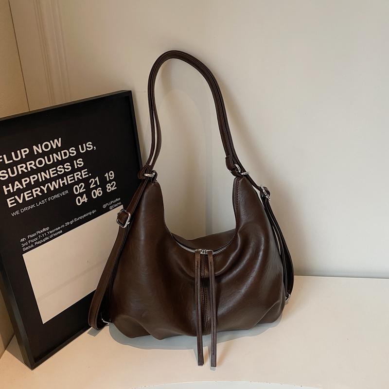 Vintage Underarm Bag Women's Tote Bag Large Capacity Crossbody Bag