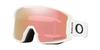 Oakley LINE MINER M Matte Sage Gold Iridium Free Size Goggles, White/Prizm Lens,