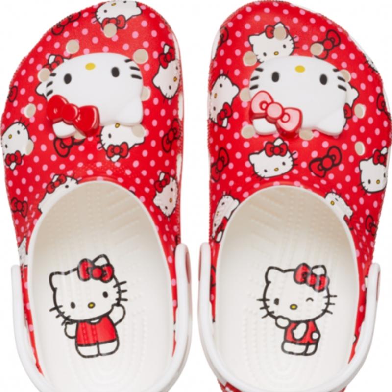 Crocs Hello Kitty Red Clog K 210576 90h