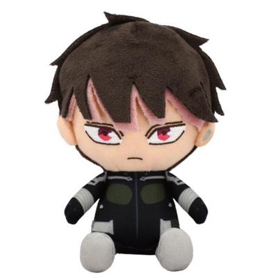 Bandai Namco Nui Kaiju No. 8 Pelúcias Chibi, Narumi Gen (Versão com Cabelo Solto) 2593425, Tamanho do Corpo: Aproximadamente. Altura 150 mm