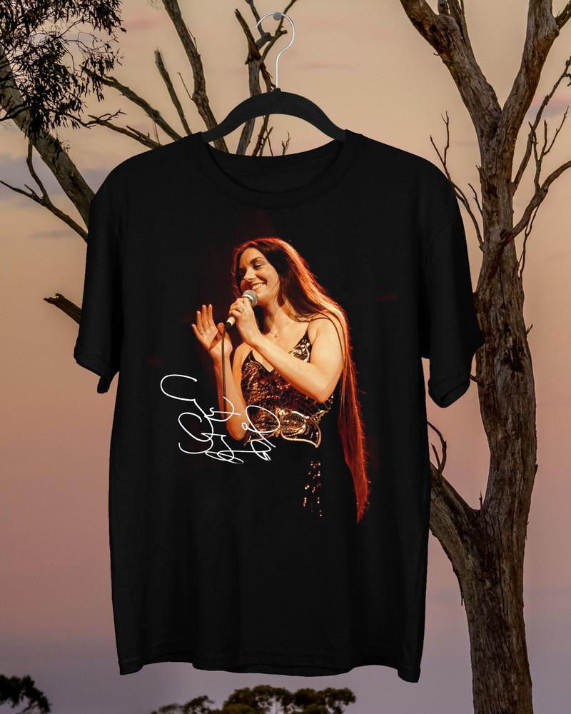 Crystal Gayle Signature Short Sleeve Black All Size S to 5Xl T-Shirt Unisex T-Shirt XXXL