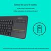 Logitech K400 Plus Wireless Touch Keyboard