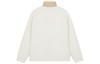 New Balance Velvet Jackets Men's White Stand Collar Thickened And Fleece Lined AMJ23358-CIC