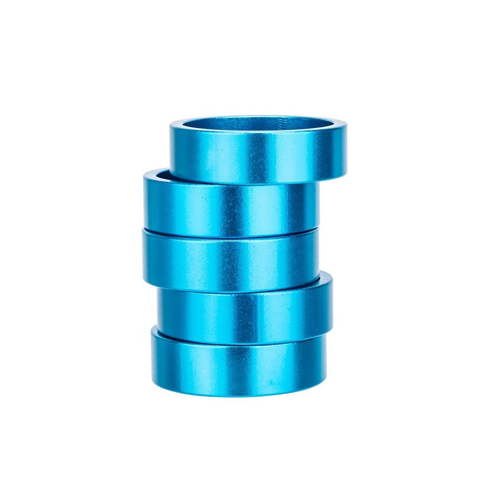 MTB Bike Front Fork Spacer Aluminum Zinc Zinc Alloy Bicycle Headset Washer Bike Stem   Cycling