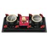 Dual 5-inch Ceiling Speaker with Fixed Impedance and Self-Suction Grille for Home Theater