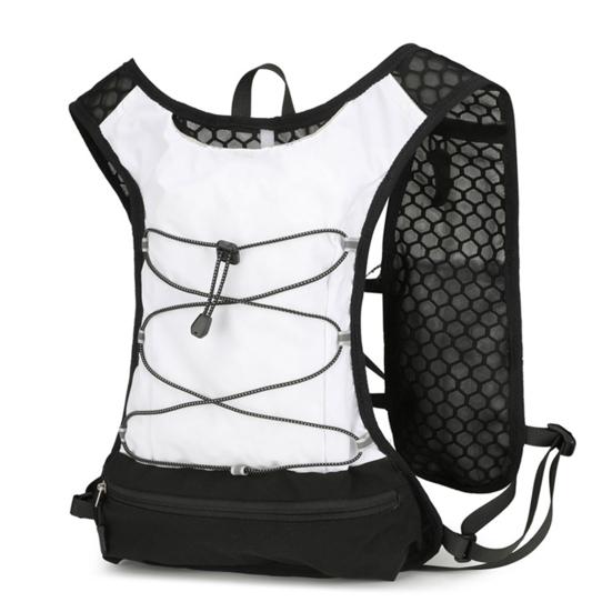 Hydration Backpack Waterproof Nylon Pouch Multi-Purpose Mountaineering Vest Bag Running Backpack for Hiking Outdoor Adventures