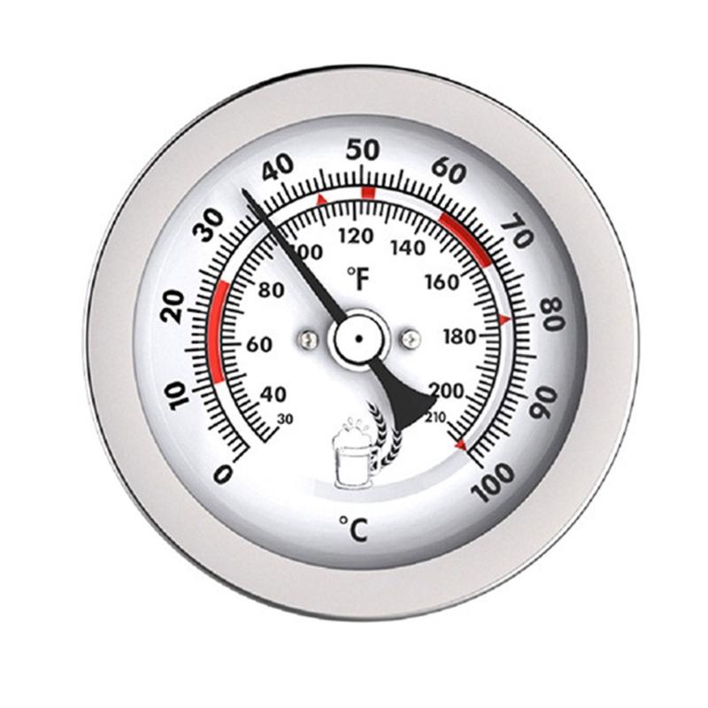 

Essential Homebrews Thermometers With Double Scale Readings Instrument Easy to Read Home Winery Temperature Measurement 3 inches