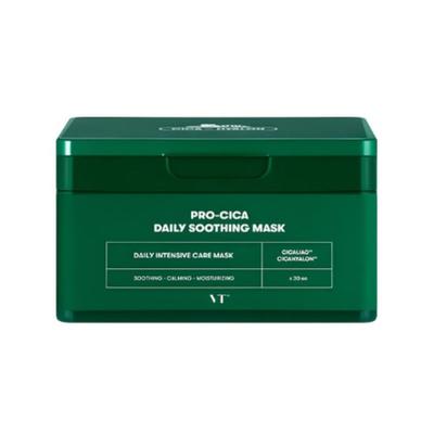 VT Pro Cica Daily Soothing Mask – 30 Sheets (1 Pack)