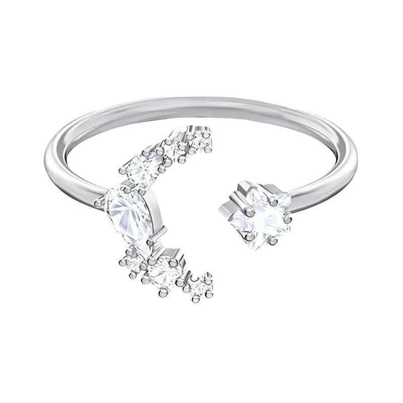 Swarovski Penélope Cruz Moonsun Open Crystal Ring Women s 58