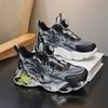 Spring and Autumn New Children's Basketball Shoes Lightweight and Breathable Boys' Sports Shoes Medium and Older Children's Fashion Trend Running