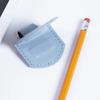 Magnetic Bookmarks PU Leather Bookmarks Reading Bookmarks with Pen Holder Aesthetic Page Marker for Reading
