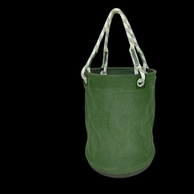 Li Shen Cylindrical Hard-Bottom Canvas Tool Bag