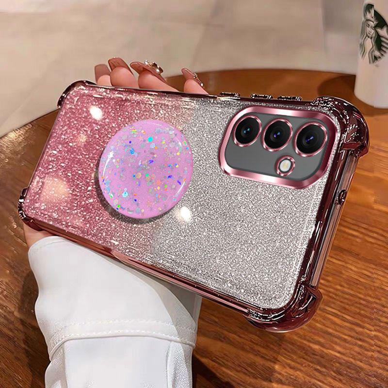 Shockproof Bing Ring Holder Case For Samsung A25 A15 A35 A55 A26 A36 A56 A05 A05S A06 A16 A04 A04S A14 A34 A54 A17 Cover Capa