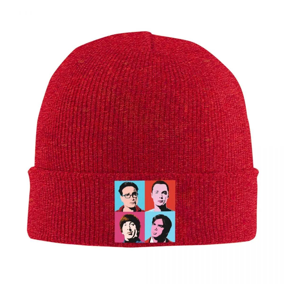 New The Big Bang Theory Sheldon Knitted Caps Womens Unisexs Beanies Winter Hat Crochet Caps