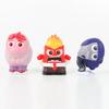 9pcs/Set Inside Out Action Figure Toy Cartoon Movie Joy Anxiety Anger Sadness Disgust Fear Model Doll Figurines Kids Gift 2 Poseable Articulated Scale