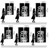 Pleated Us Dollar Bill Printed Curtains Pole Bag Christmas Decorations Daily Home Room Curtain Polyester