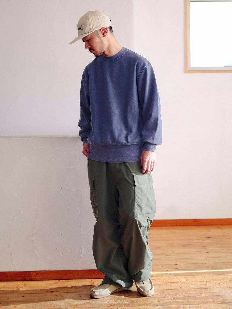 B:MING LIFE STORE by BEAMS Sweatshirt [Special Order] Healthknit Rocker Weight Crew Neck Sweatshirt, Men's, Navy, S_92130461647