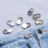 5Pcs Jeans Waist Extension Adjustable Button Spring Metal Elastic Buttons Trousers Pants Stretch General Extender Accessories