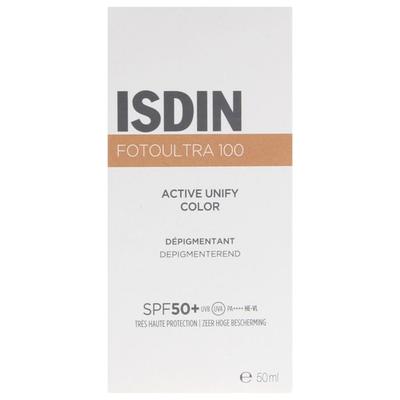 FotoUltra 100 Active Unify Color Tinted Depigmenting Face Sunscreen SPF50+ 50 Ml