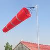 2-Meter Red and White Thickened Oxford Reflective Windsock