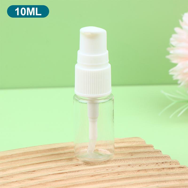 

10Ml 30Ml Lotion Bottle Essence Cream Travel Colorful Plastic Refillable Bottles Pumb Empty Cosmetic Container Make Up Tool White 10ml прозорий