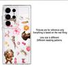 Cartoon Cat And Dog Phone Cover Case for Samsung Galaxy S26 S21 S22 FE Note 20 Ultra 10 S20 Plus S24 S23 Ultra S25 Edge