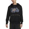 Nike Sweatshirts Men's Black Hooded Moderate Regular DA5990-010