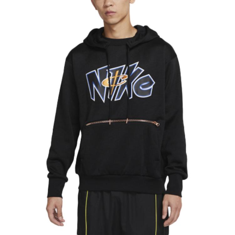 Nike Sweatshirts Men's Black Hooded Moderate Regular DA5990-010