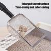 Yousheng Extendable Cat Litter Scoop Stainless Steel Cat Waste Scooper Heavy Duty Cat Poop Scooper with 3-Section Handle for Litter Box Cleaning