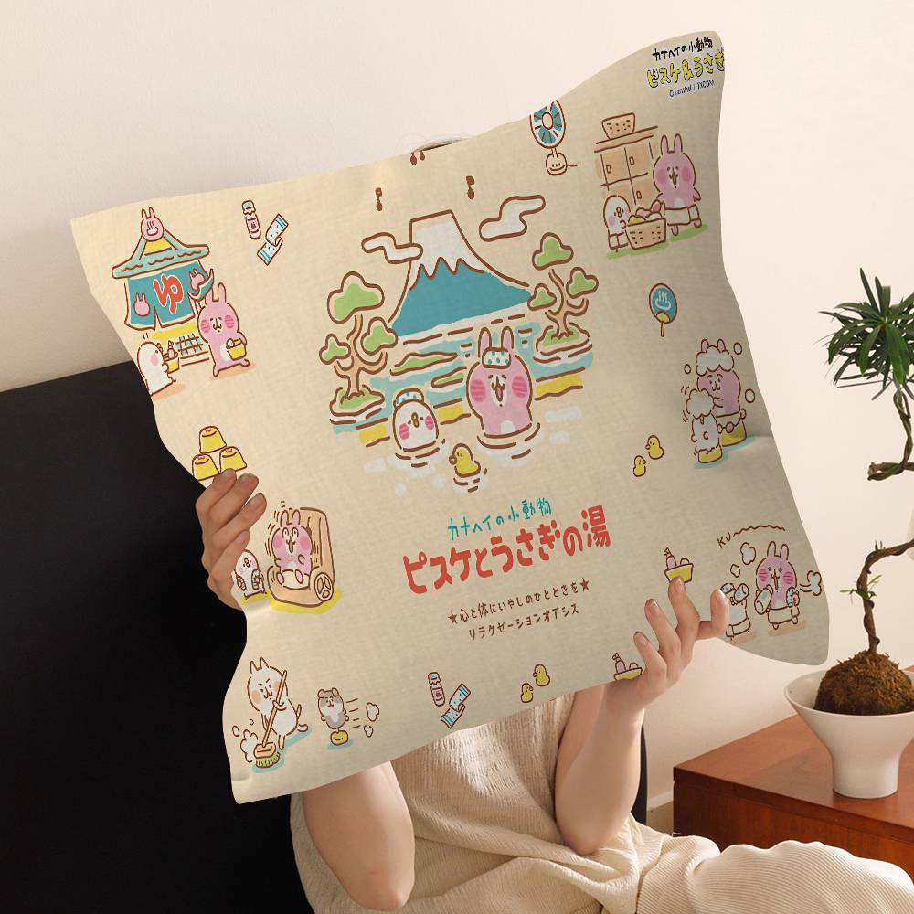 I-Illustrator K-Kanahei Stitch Lucky Dragon pillow cover sofa cushion cover home room decoration children gift