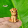 S-1/2pcs Mini Wood Carving Chinese New Year Horse Ornaments Zodiac Statue Cute Horse Decor Office Desktop Decor Car Decoration