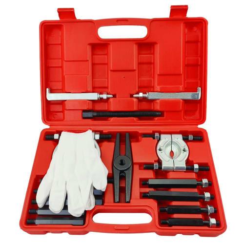 7Akiranoai 14-Piece Bearing Puller Set, 30-75mm Straight Gear Puller, 5-Ton Capacity Claw-Type Gear Puller, Bearing Remover Set