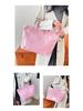 2025 Women's Large Capacity Transparent PVC Handbag - Fashionable, Water-repellent, Simple Style