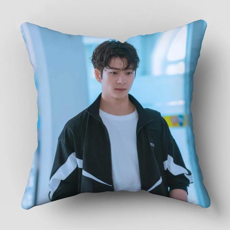Kang Tae Oh Kpop Band Pillow Case Satin Fabric Pillowcase Decorative Pillow Cover Wedding Decorative 0421