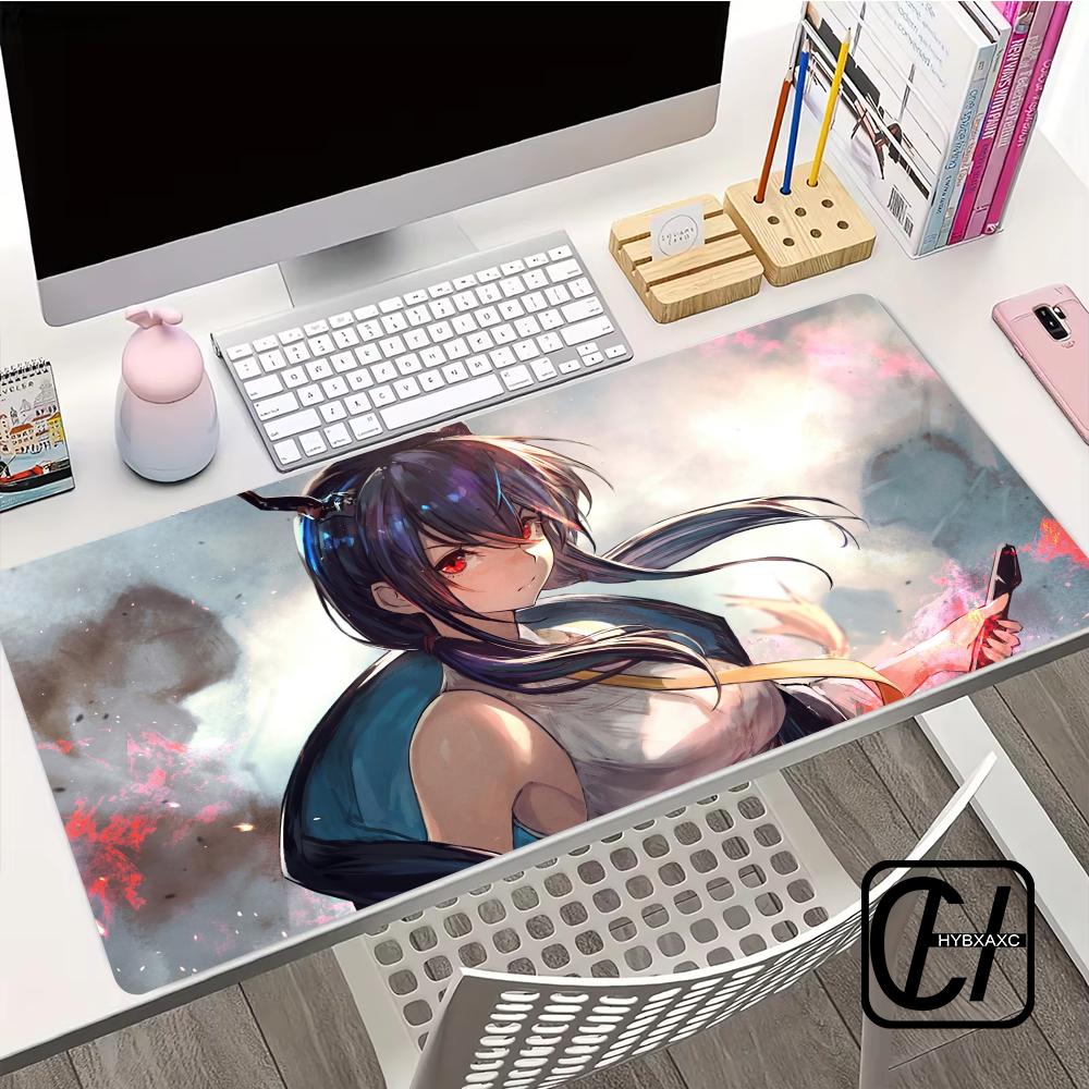 Anime Girl Mouse Pad Cute HD Mousepad Pad Extended Gaming Keyboard  LargeMousepad 90x40cm XXL Gamer Mousepad