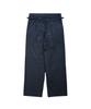 Digeule Wat Pants Wool Stripe Dark Navy