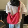 Bolso de hombro de gran capacidad, bolso cruzado para mujer, bolso de viaje para estudiantes, bolso hobo