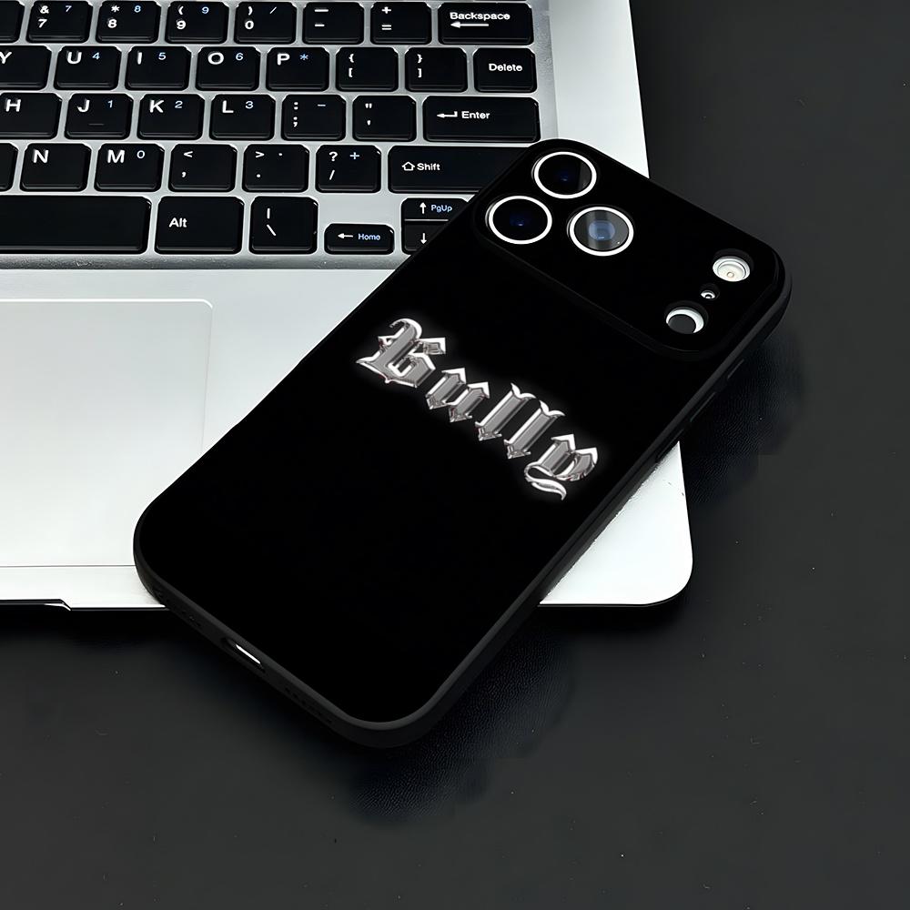 Bully Kanye West Phone Case For IPhone 17 Air 16 E Pro Max 15 14 13 Mini 12 Pro 11 Max Plus Black Soft Shell