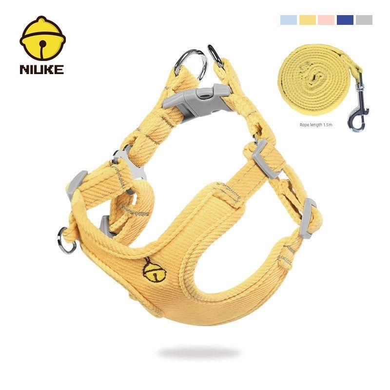

Anti Breaking Loose Retractable and Firm Dog Hand Holding Rope XS (3.00 kg-5.00 kg Yellow
