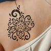 Henna Tattoo Stencil, Reusable DIY Tattooing Template, Floral Animal Patterns Stencil for DIY Indian Temporary Tattoos Music Festivals Body Art