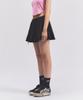 Nil Rise Cotton Skirt Pants Black